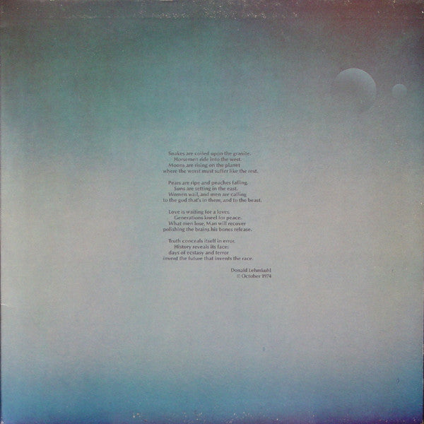 Yes : Relayer (LP, Album, RE)