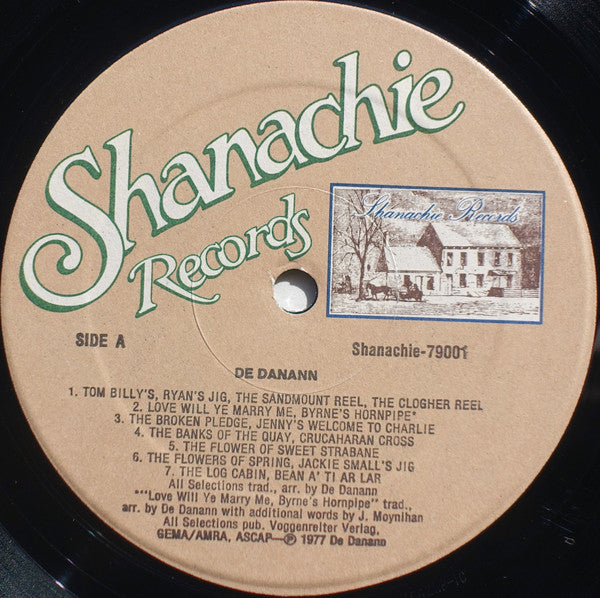 De Danann : Selected Jigs Reels & Songs (LP, Album)
