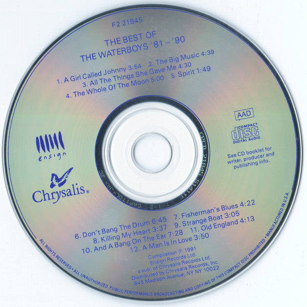 The Waterboys : The Best Of The Waterboys '81 - '90 (CD, Comp)