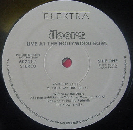 The Doors : Live At The Hollywood Bowl (LP, EP, Promo, SP )