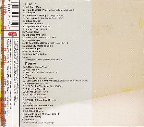 Gang Of Four : 100 Flowers Bloom (2xCD, Comp + Box)
