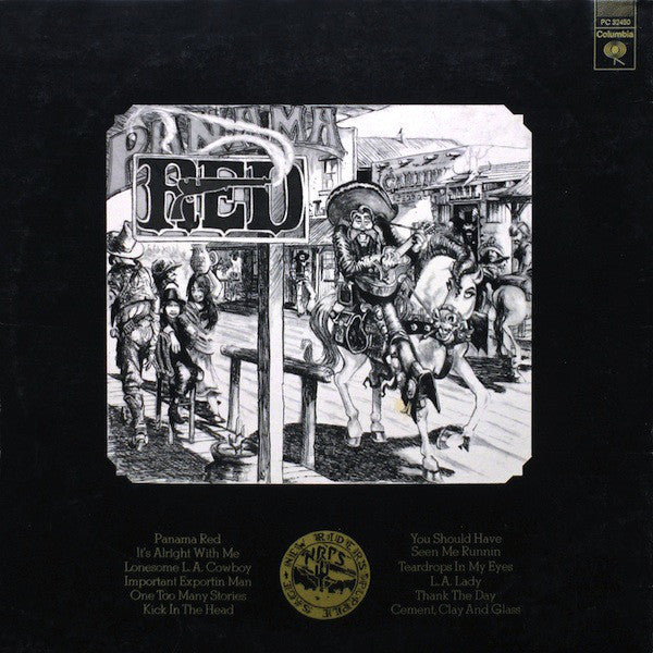 New Riders Of The Purple Sage : The Adventures Of Panama Red (LP, Album, RE, Gat)