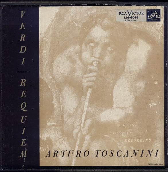 Verdi*, Arturo Toscanini : Requiem (2xLP, Mono, Ind + Box)