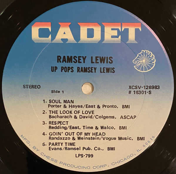 Ramsey Lewis : Up Pops Ramsey Lewis (LP, Album, Ter)