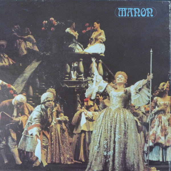 Jules Massenet, Beverly Sills, Nicolai Gedda, Gérard Souzay, Gabriel Bacquier, New Philharmonia Orchestra, Julius Rudel : Manon (4xLP + Box)