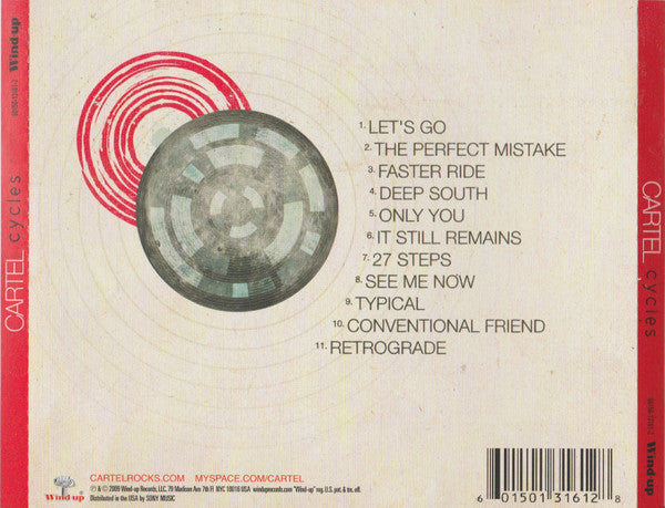 Cartel (3) : Cycles (CD, Album)