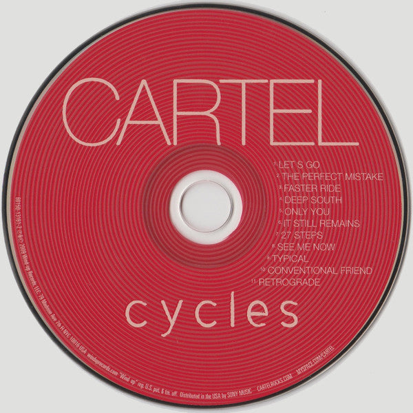 Cartel (3) : Cycles (CD, Album)