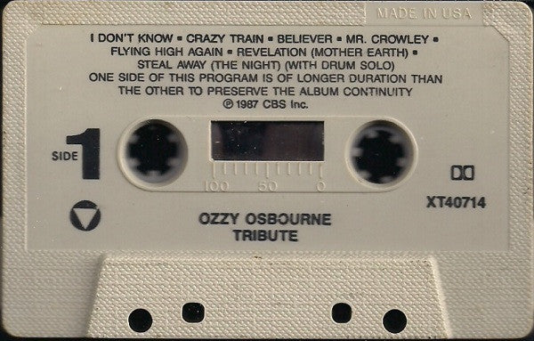 Ozzy Osbourne : Randy Rhoads Tribute (Cass, Album, Dol)