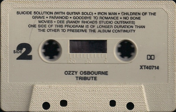 Ozzy Osbourne : Randy Rhoads Tribute (Cass, Album, Dol)