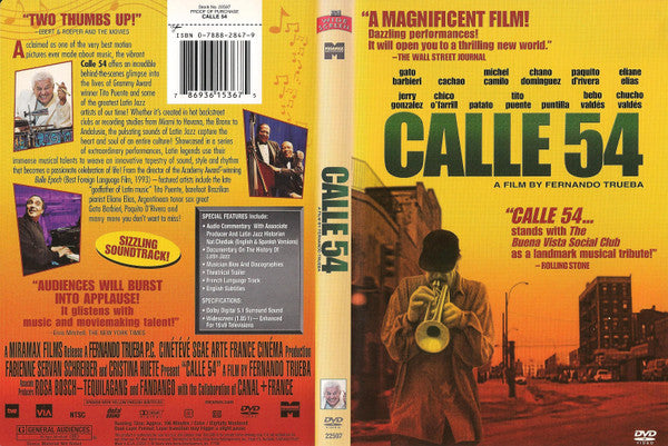 Fernando Trueba :  Calle 54  (DVD-V, NTSC)