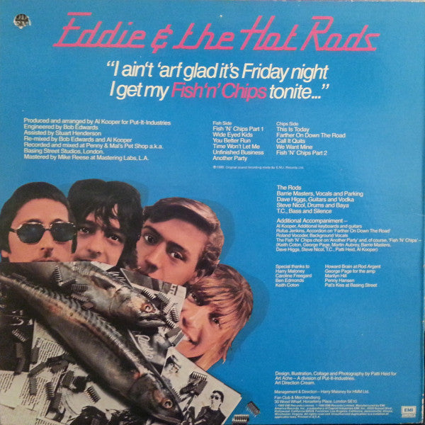 Eddie And The Hot Rods : Fish 'N' Chips (LP, Album)