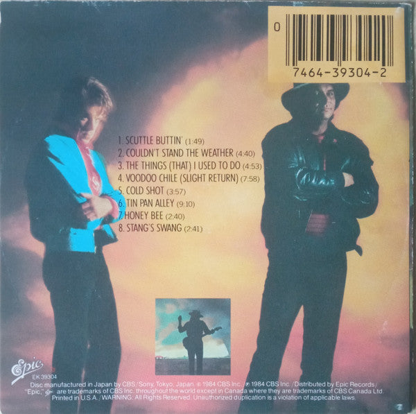 Stevie Ray Vaughan & Double Trouble : Couldn't Stand The Weather (CD, Album, RE)