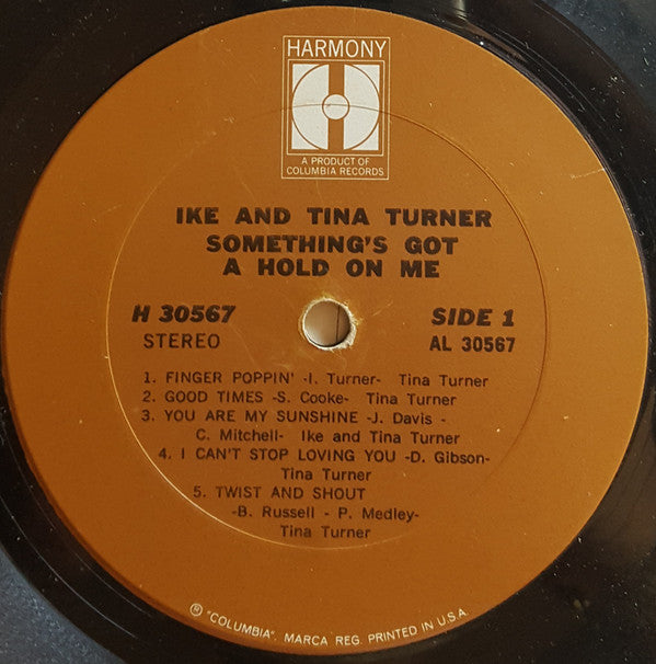 Ike & Tina Turner : Something's Got A Hold On Me (LP, Album, RE)