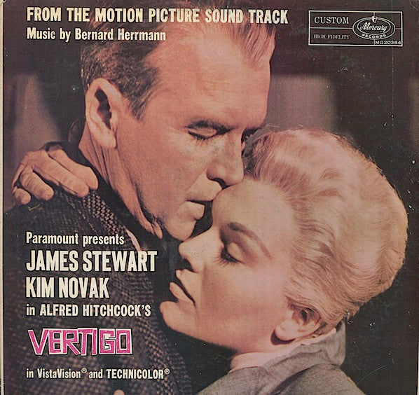Bernard Herrmann : Vertigo (LP, Album, Mono)