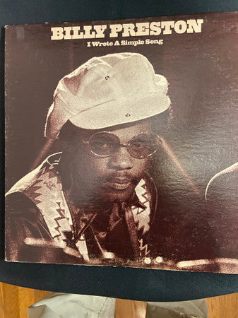 Billy Preston : I Wrote A Simple Song (LP, Album, Gat)