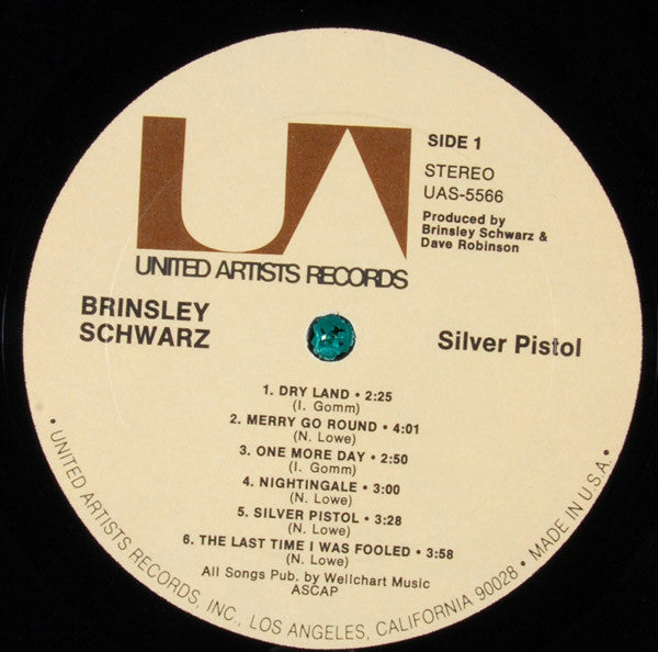 Brinsley Schwarz : Silver Pistol (LP, Album, All)