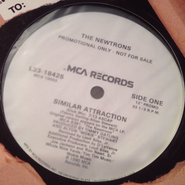 The Newtrons : Similar Attraction (12", Promo)