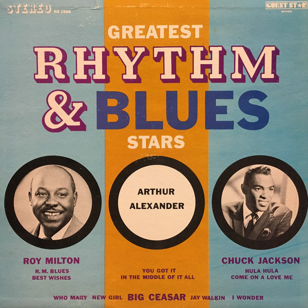 Various : Greatest Rhythm & Blues Stars (LP)