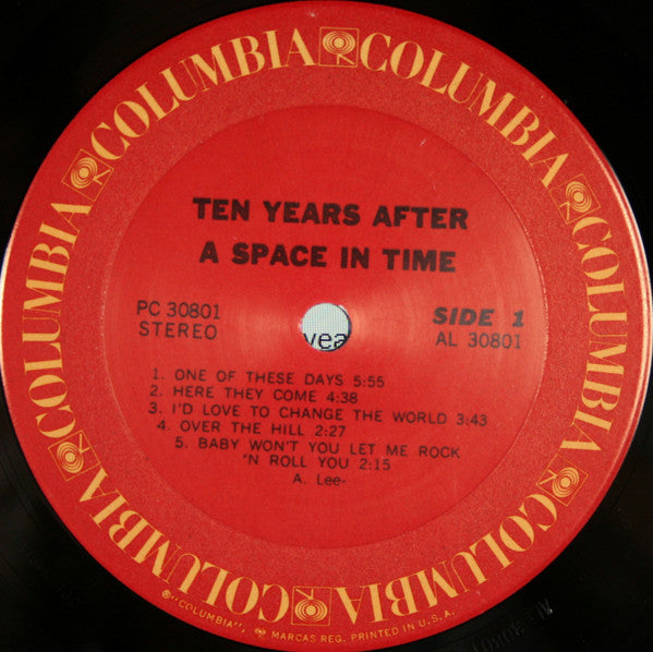 Ten Years After : A Space In Time (LP, Album, RE, Pit)