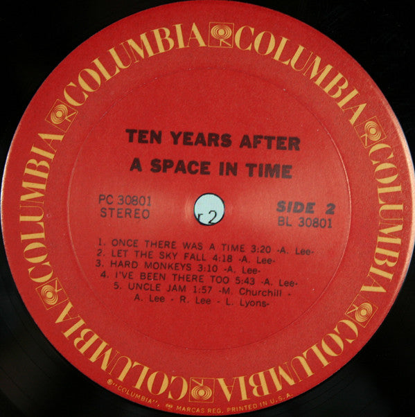 Ten Years After : A Space In Time (LP, Album, RE, Pit)