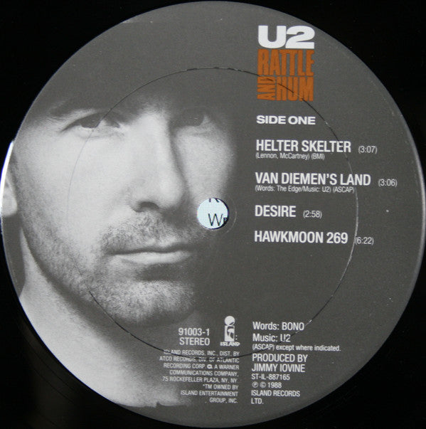 U2 : Rattle And Hum (2xLP, Album, Club, Car)