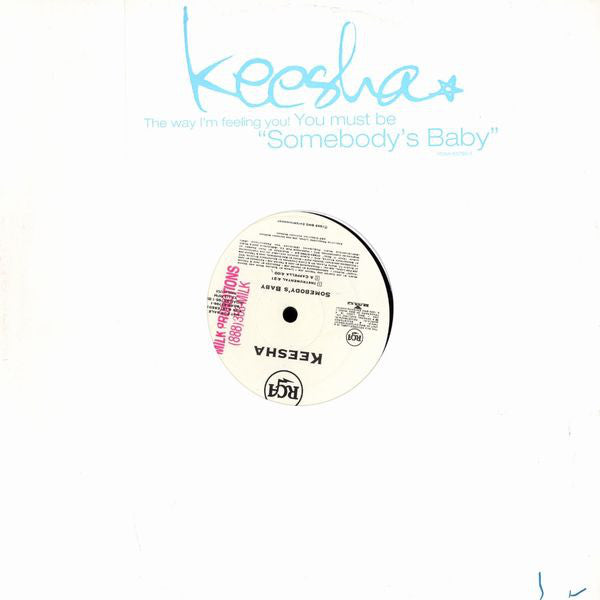 Keesha : Somebody's Baby (12", Single, Promo)