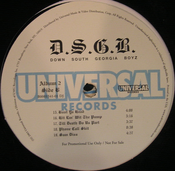 D.S.G.B. : Til Death Do Us Part (2xLP, Promo)
