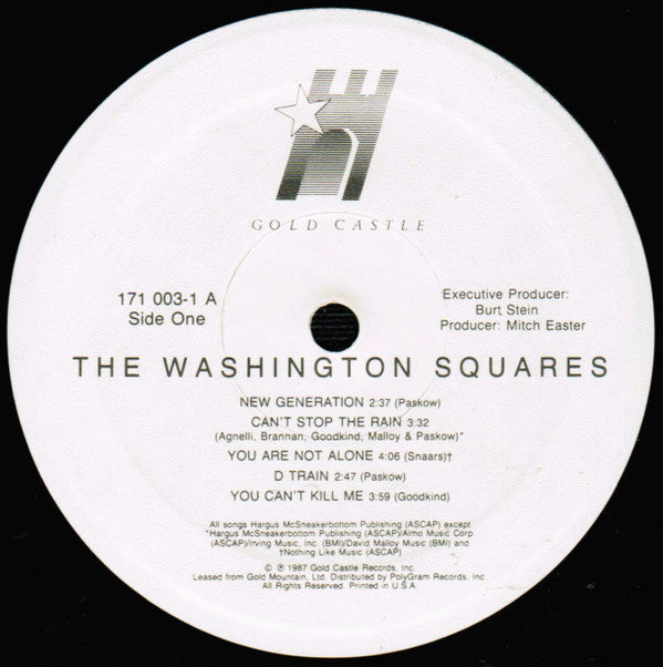 The Washington Squares : The Washington Squares (LP, Album)