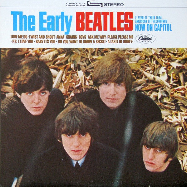 The Beatles : The Early Beatles (LP, Comp, RE, Jac)