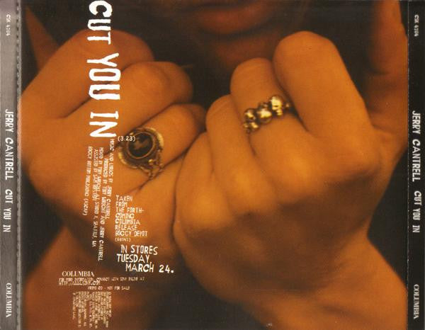 Jerry Cantrell : Cut You In (CD, Single, Promo)