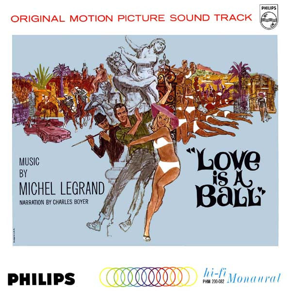 Michel Legrand : Love Is A Ball (LP, Mono)