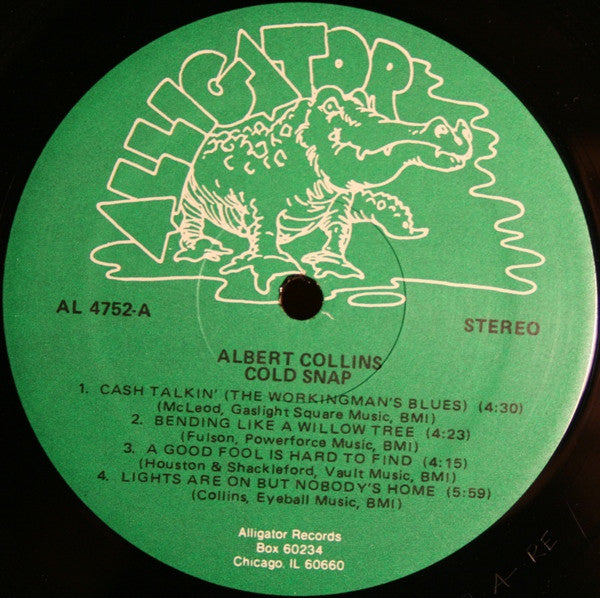 Albert Collins : Cold Snap (LP, Album)