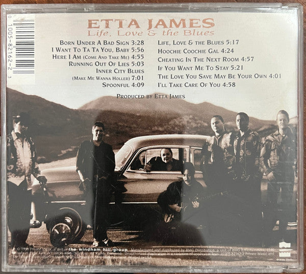 Etta James : Life, Love & The Blues (CD, Album)