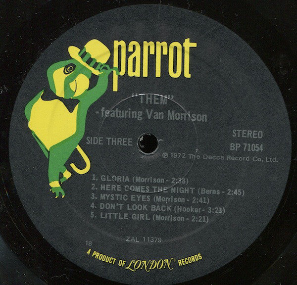 Them (3) Featuring Van Morrison : Them Featuring Van Morrison (2xLP, Comp, RE, Pre)