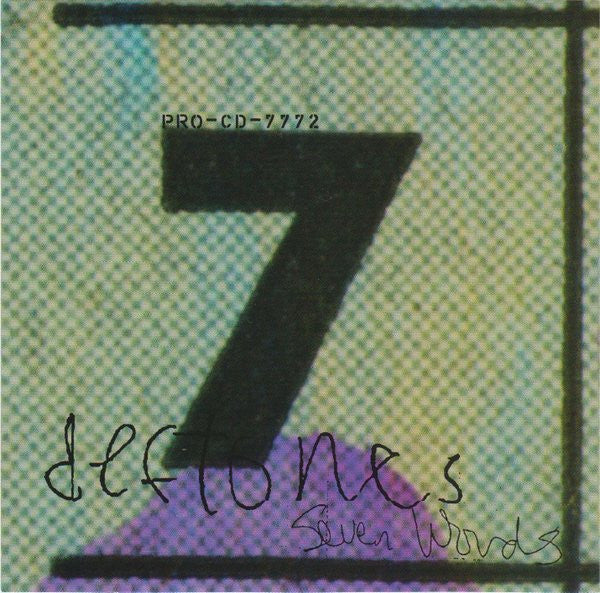 Deftones : 7 Words (CD, Single, Promo)