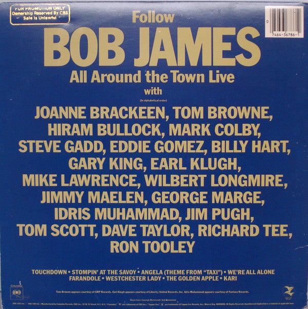 Bob James : All Around The Town (2xLP, Album, Pit)
