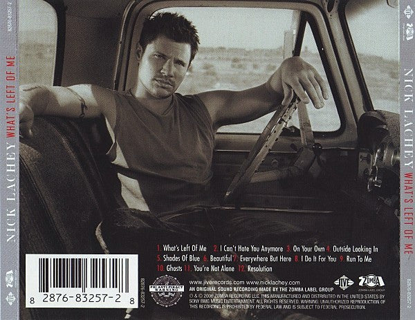 Nick Lachey : What's Left Of Me (CD, Album)