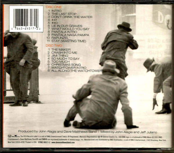 Dave Matthews Band : Live In Chicago At The United Center 12.19.98 (2xCD, Album, JVC)