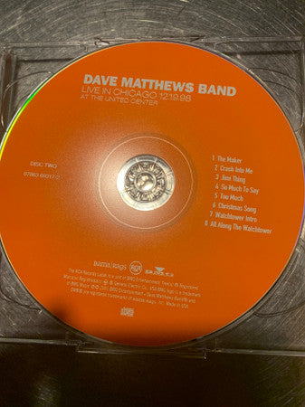 Dave Matthews Band : Live In Chicago At The United Center 12.19.98 (2xCD, Album, JVC)