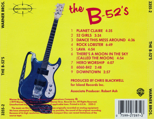 The B-52's : The B-52's (CD, Album, RE, SRC)