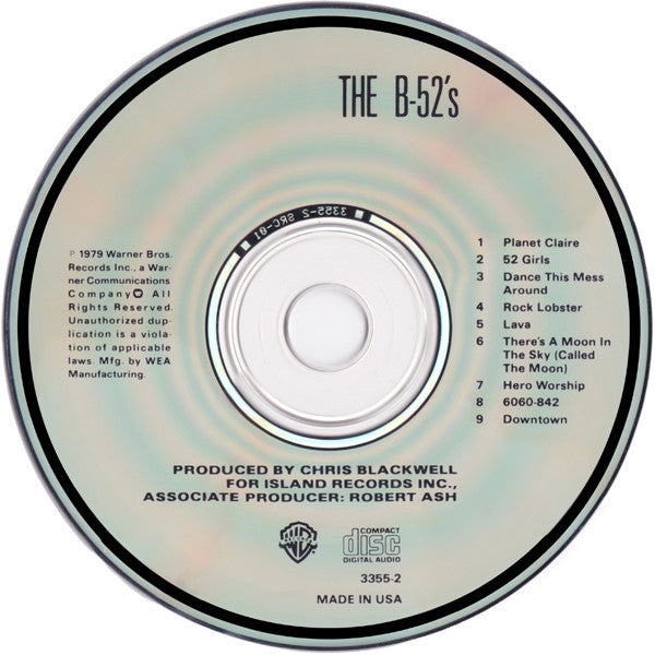 The B-52's : The B-52's (CD, Album, RE, SRC)