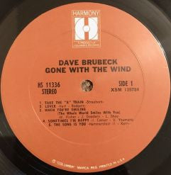 Dave Brubeck : Gone With The Wind (LP, Comp)