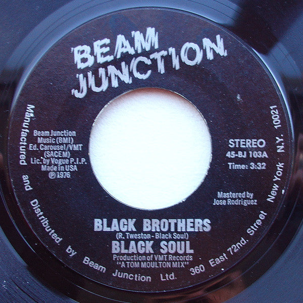 Black Soul (2) : Black Brothers / Mangous Ye (7")