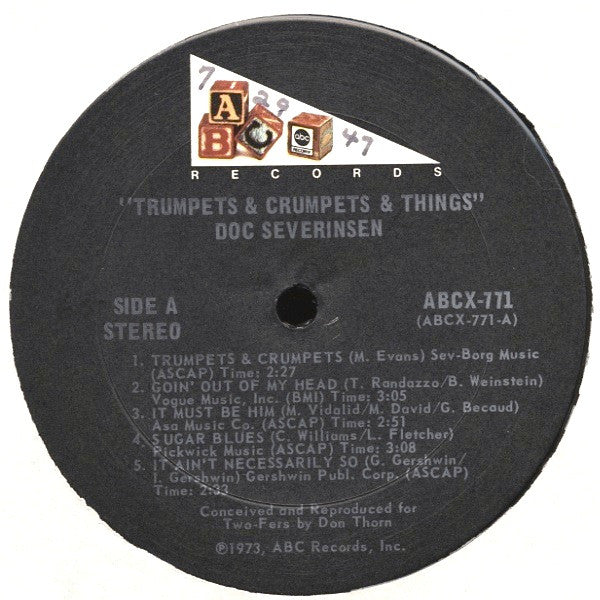 Doc Severinsen : Trumpets And Crumpets And Things (2xLP, Comp)