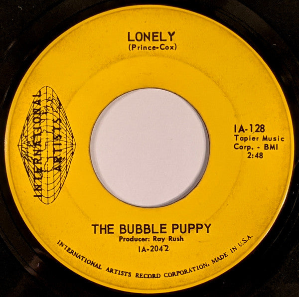The Bubble Puppy* : Hot Smoke & Sasafrass (7", Single)