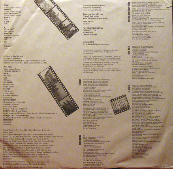 Paul King (2) : Joy (LP, Album)