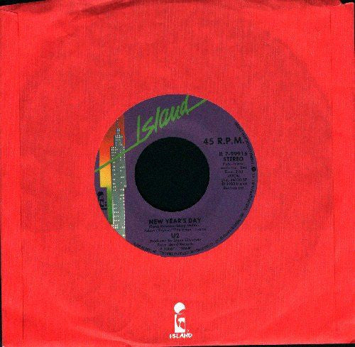 U2 : New Year's Day (7", Single)