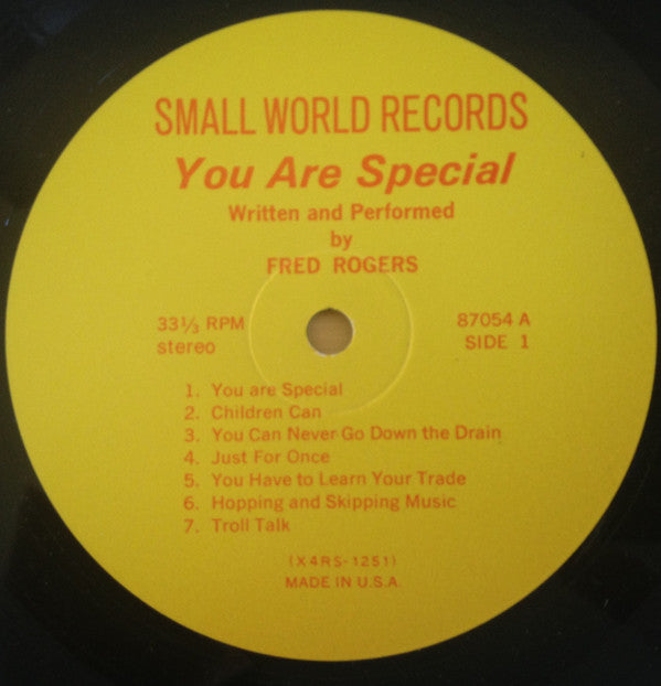 Misterogers* : Misterogers Knows That You Are Special (LP)