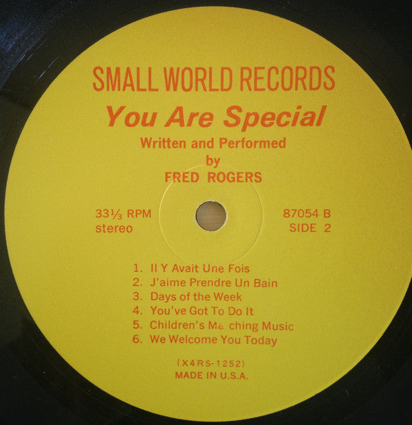 Misterogers* : Misterogers Knows That You Are Special (LP)