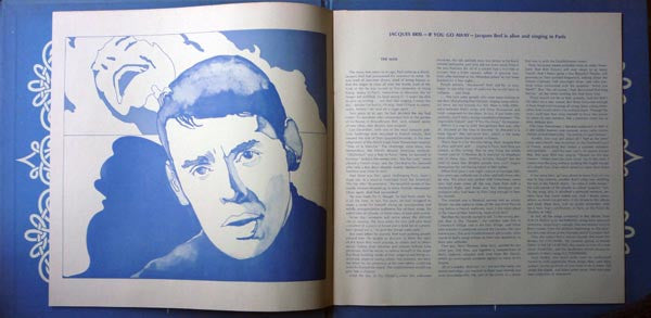 Jacques Brel : If You Go Away: Jacques Brel Is Alive And Singing In Paris (LP, Comp, Gat)